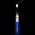 2" Blue LED Pendant with Lanyard